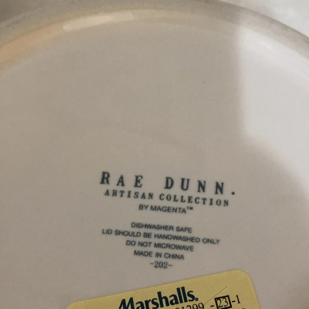 Rae Dunn Peppermint Canister - Picture 4 of 6